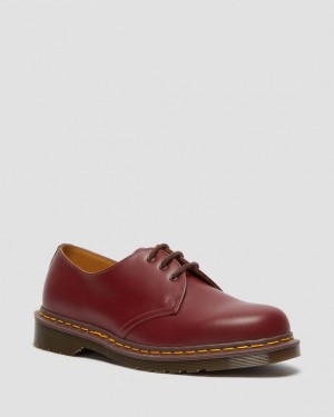 Dr. Martens 1461 Vintage Made in England Oxford Shoes Vermelhas | SN-DM84527