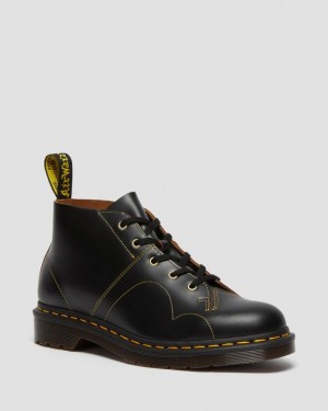 Dr. Martens Church Vintage Monkey Boots Pretas | SN-DM84231