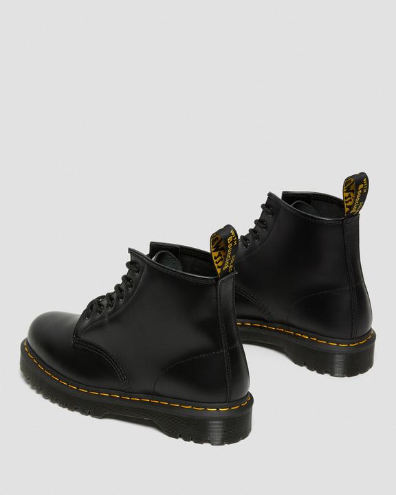 Dr. Martens 101 Bex Smooth Leather Ankle Boots Pretas | SN-DM84678
