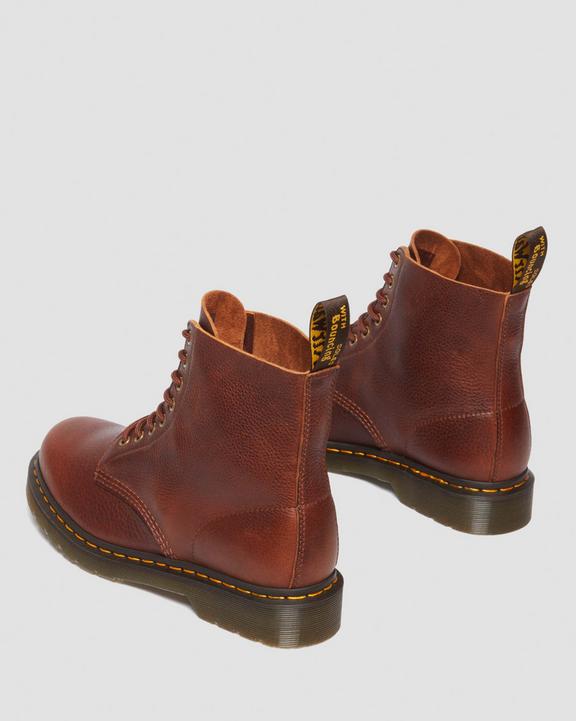 Dr. Martens 1460 Ambassador Leather Lace Up Boots Marrom | SN-DM84243