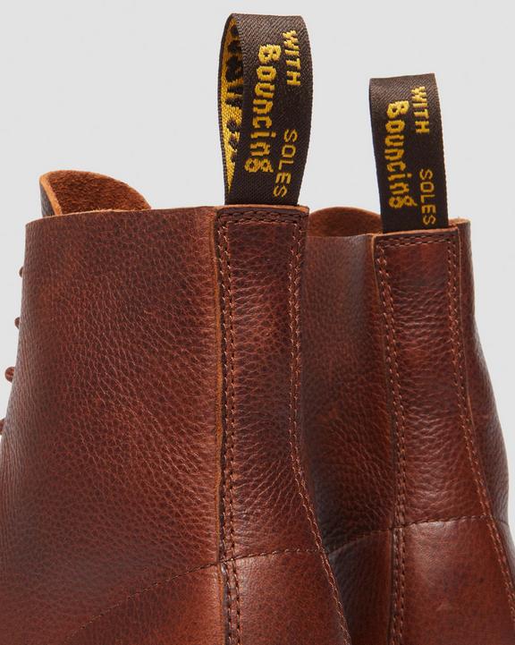 Dr. Martens 1460 Ambassador Leather Lace Up Boots Marrom | SN-DM84243