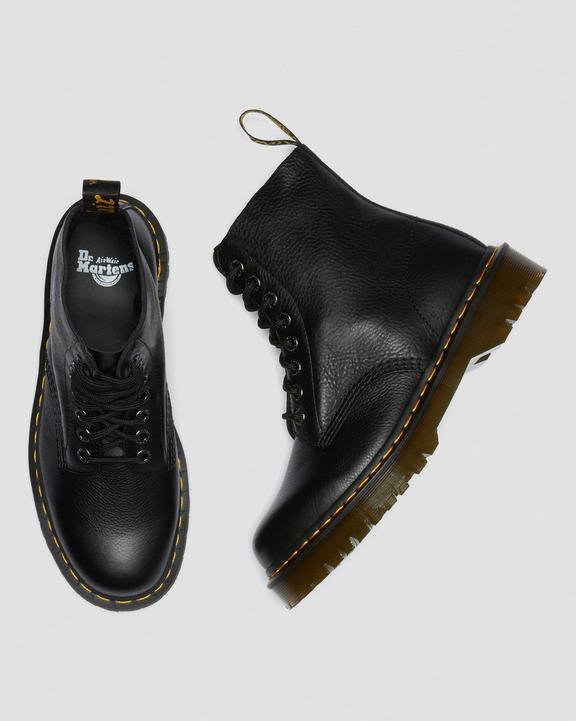 Dr. Martens 1460 Bex Pisa Leather Lace Up Boots Pretas | SN-DM84221