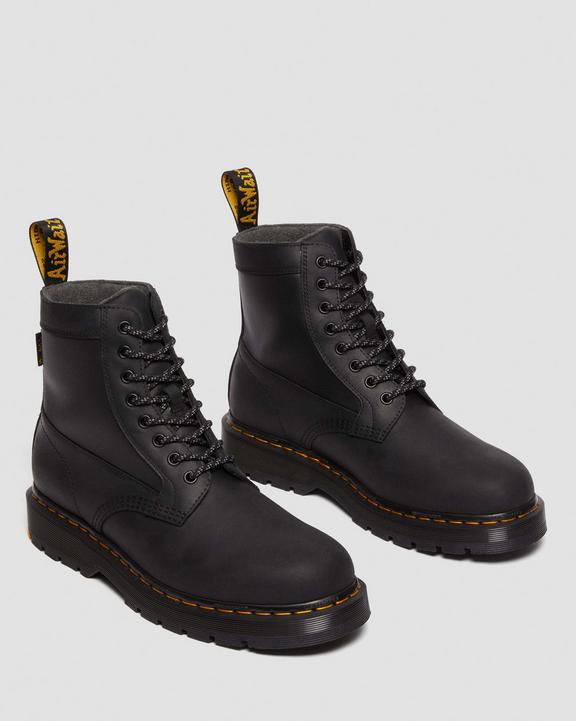 Dr. Martens 1460 Trinity Wintergrip Waterproof Boots Pretas | SN-DM84232