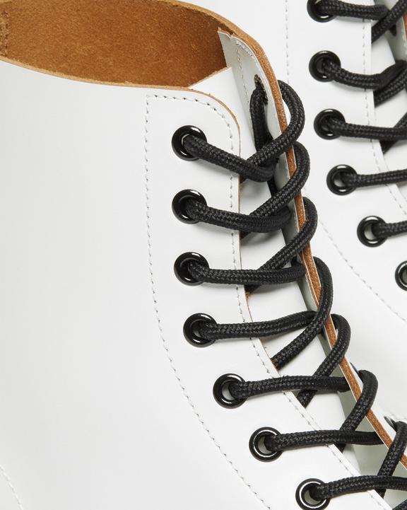 Dr. Martens 1460 Vintage Made in England Lace Up Boots Branco | SN-DM84145