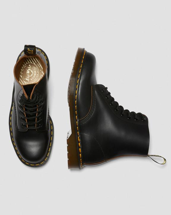 Dr. Martens 1460 Vintage Made in England Lace Up Boots Pretas | SN-DM84855