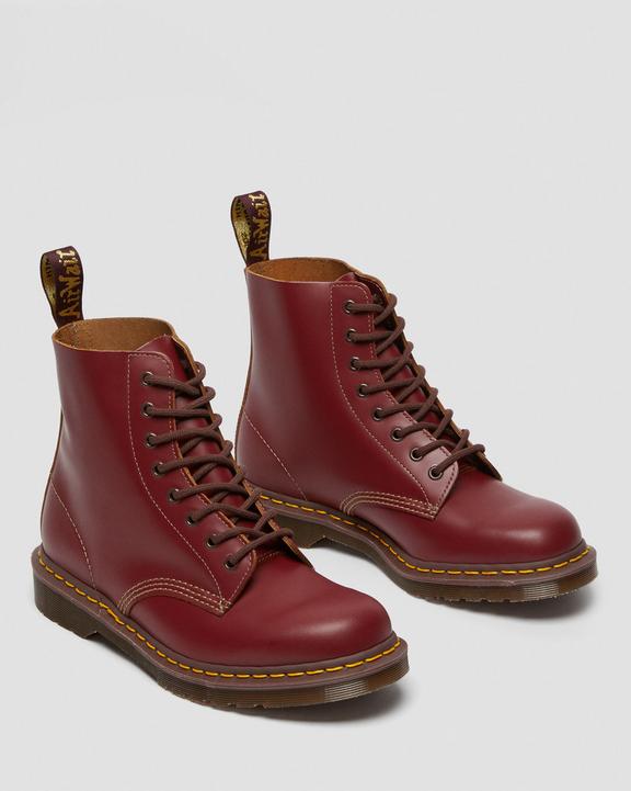 Dr. Martens 1460 Vintage Made in England Lace Up Boots Vermelhas | SN-DM84875