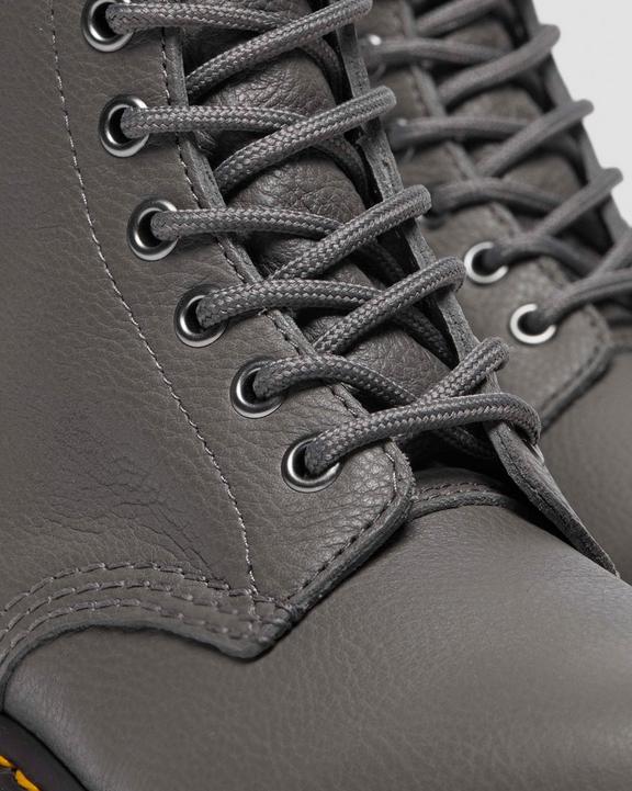 Dr. Martens 1460 Virginia Leather Boots Cinzentas | SN-DM84220