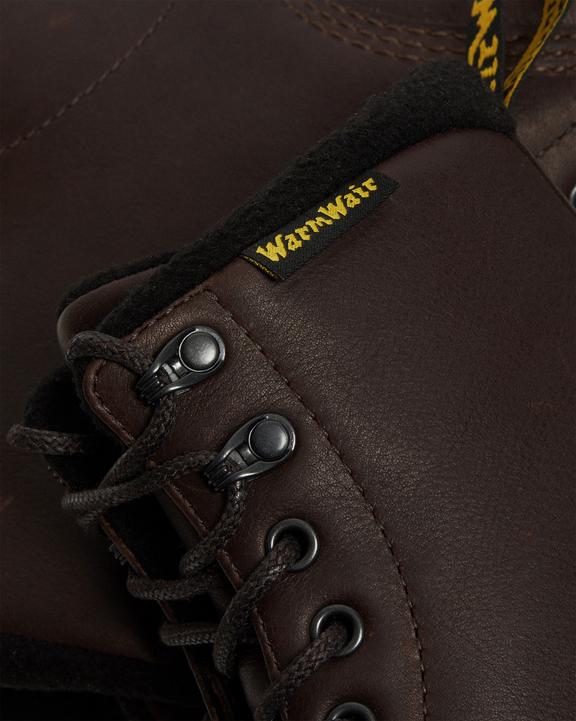 Dr. Martens 1460 Warmwair Leather Lace Up Boots Marrom Escuro | SN-DM84442
