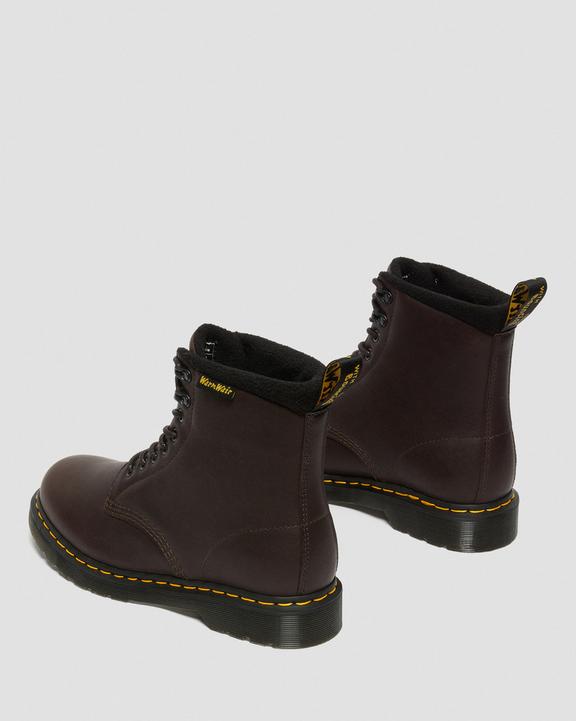 Dr. Martens 1460 Warmwair Leather Lace Up Boots Marrom Escuro | SN-DM84442