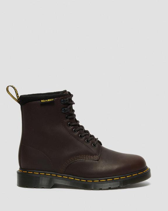 Dr. Martens 1460 Warmwair Leather Lace Up Boots Marrom Escuro | SN-DM84442
