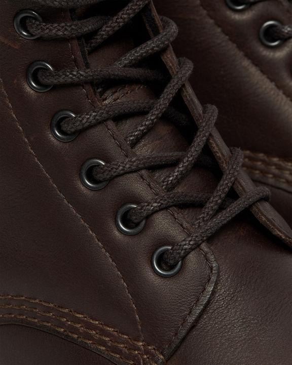 Dr. Martens 1460 Warmwair Leather Lace Up Boots Marrom Escuro | SN-DM84442