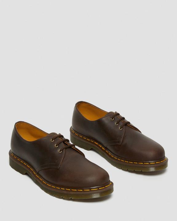Dr. Martens 1461 Crazy Horse Leather Oxford Shoes Marrom | SN-DM84561