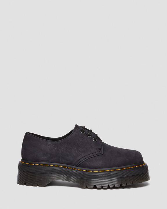 Dr. Martens 1461 II Tumbled Nubuck Leather Platform Casual Shoes Cinzentas | SN-DM84738