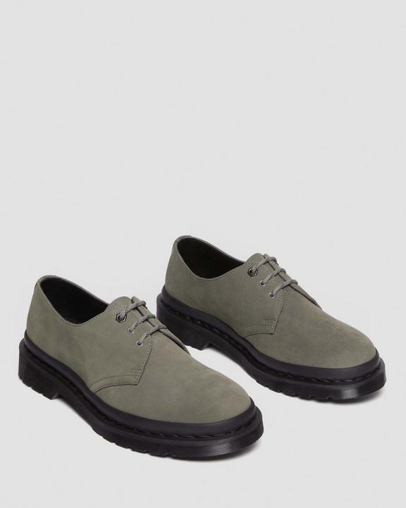 Dr. Martens 1461 Milled Nubuck Oxford Shoes Cinzentas | SN-DM84510