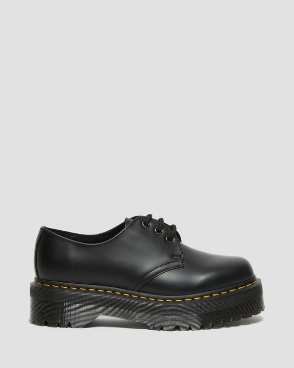 Dr. Martens 1461 Smooth Leather Platform Shoes Pretas | SN-DM84740