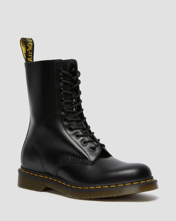 Dr. Martens 1490 Smooth Leather Mid Calf Boots Pretas | SN-DM84883