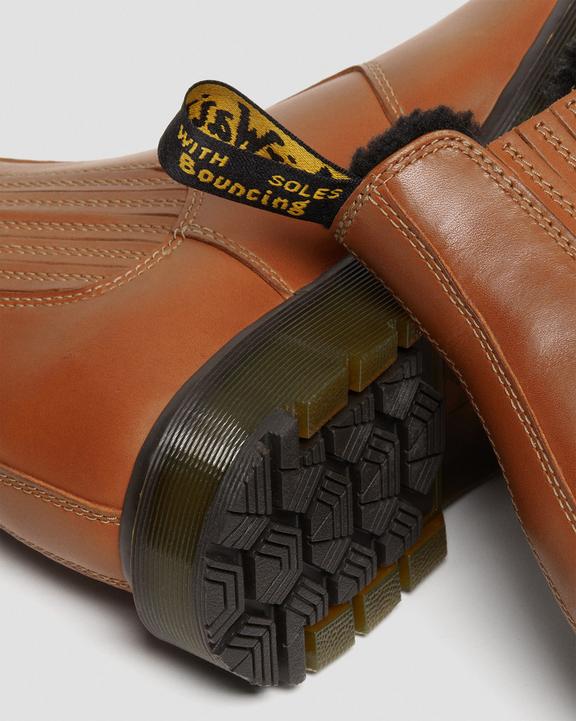 Dr. Martens 2976 DM's Wintergrip Leather Chelsea Boots Marrom | SN-DM84324