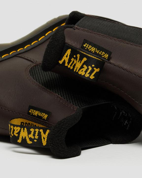 Dr. Martens 2976 Warmwair Leather Chelsea Boots Marrom Escuro | SN-DM84356