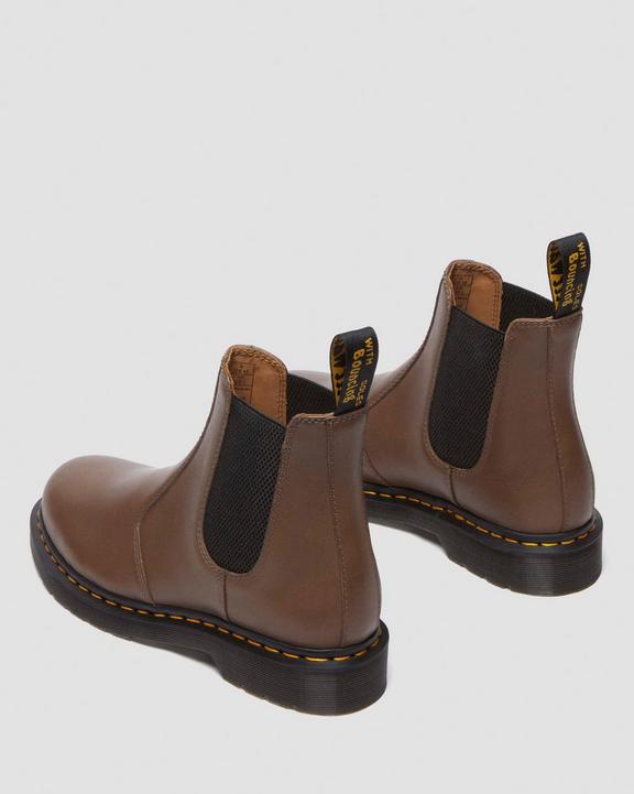 Dr. Martens 2976 Yellow Stitch Artimus Chelsea Boots Caqui | SN-DM84947