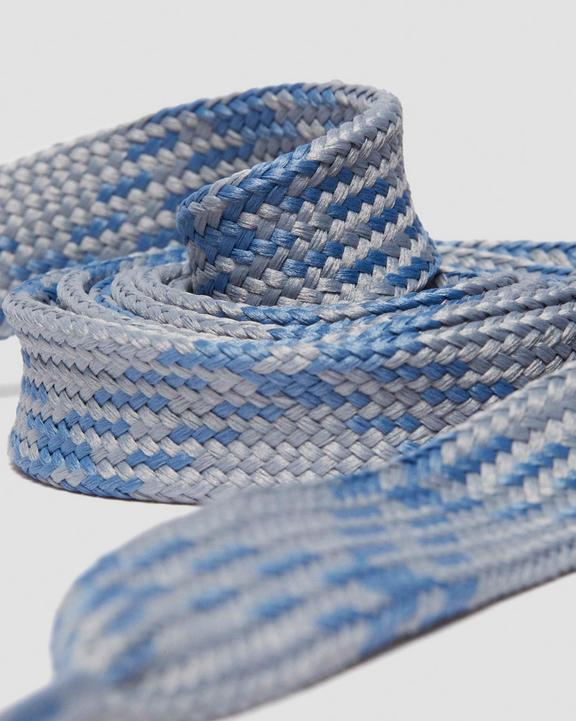 Dr. Martens 55 Inch Flat Shoe Laces (8-10 Eye) Grey/Blue | SN-DM85184