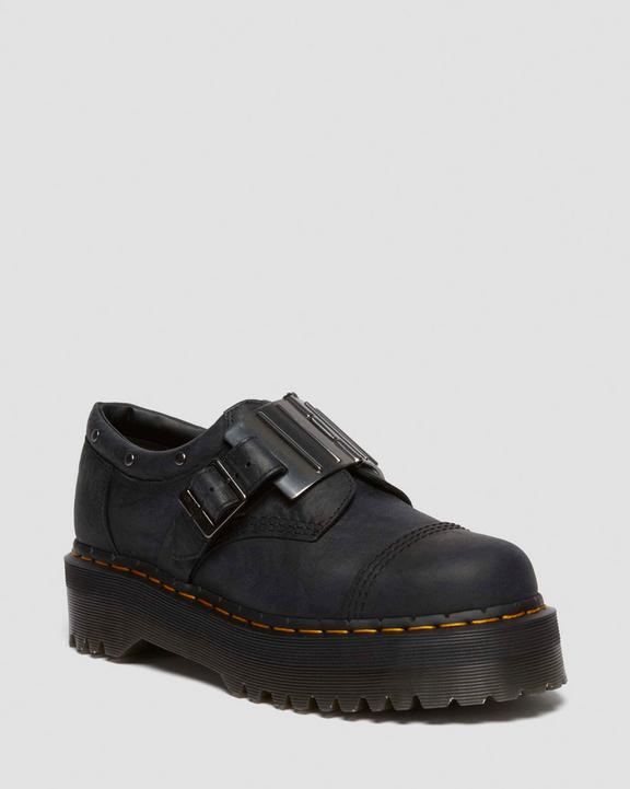 Dr. Martens 8053 Quad Hinge Platform Causal Shoes Pretas | SN-DM84396