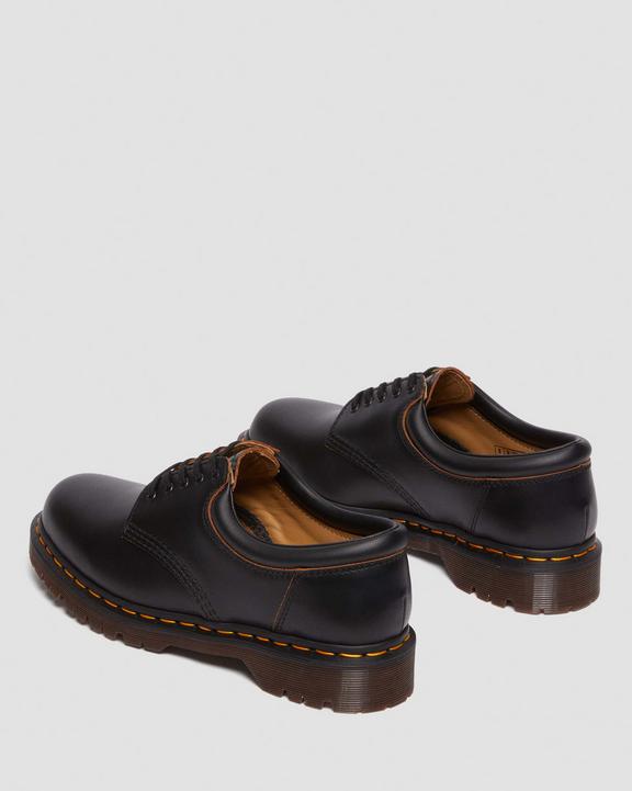 Dr. Martens 8053 Vintage Smooth Leather Oxford Shoes Pretas | SN-DM84563