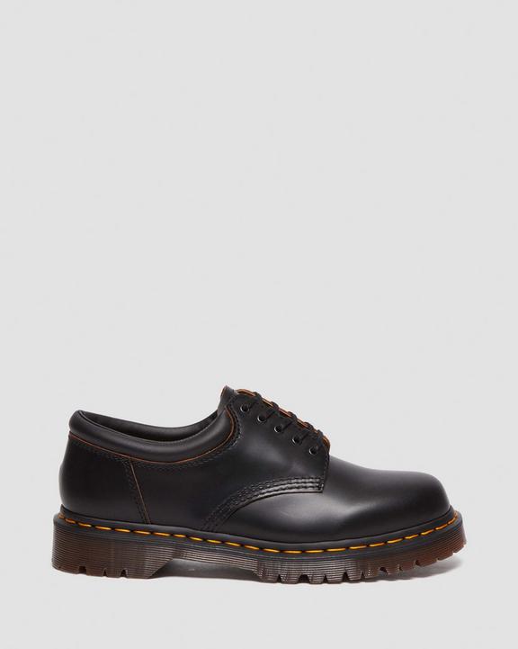 Dr. Martens 8053 Vintage Smooth Leather Oxford Shoes Pretas | SN-DM84563