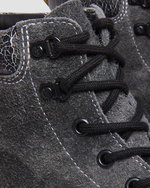 Dr. Martens 939 Stonewashed Suede Lace Up Boots Cinzentas | SN-DM84139