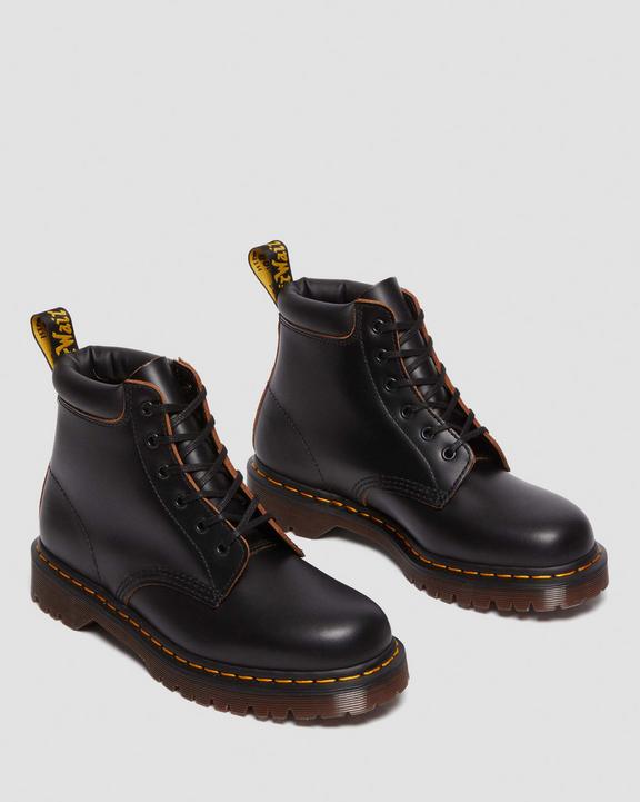 Dr. Martens 939 Vintage Smooth Leather Lace Up Boots Pretas | SN-DM84309