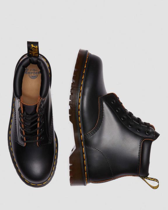 Dr. Martens 939 Vintage Smooth Leather Lace Up Boots Pretas | SN-DM84309