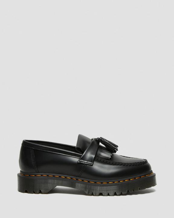 Dr. Martens Adrian Bex Smooth Leather Tassel Loafers Pretas | SN-DM84500
