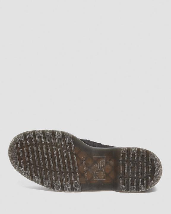 Dr. Martens Adrian Snaffle Hair-on Loafer Black/Beige | SN-DM84482