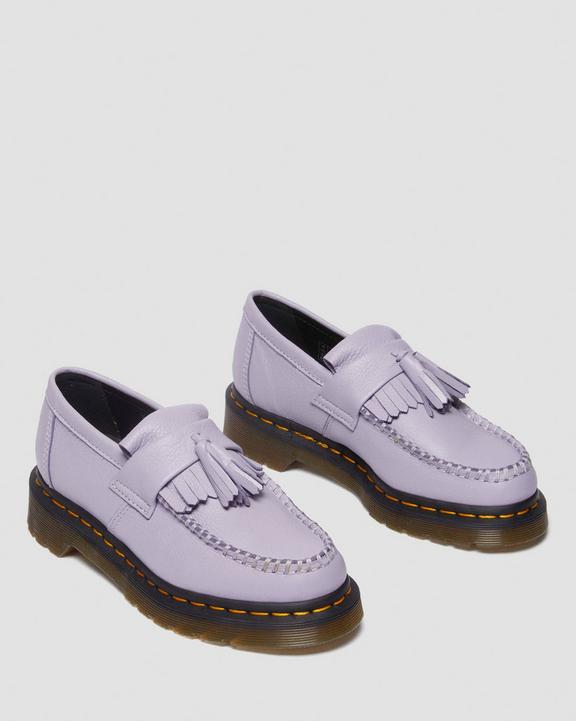 Dr. Martens Adrian Virginia Leather Tassel Loafers Lavanda | SN-DM84503