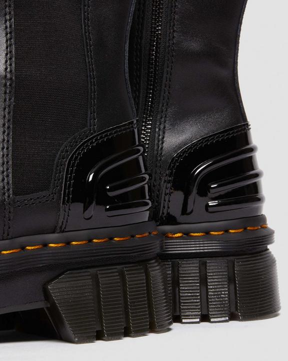 Dr. Martens Audrick Alternative Leather Chelsea Hi Platform Boots Pretas | SN-DM84329