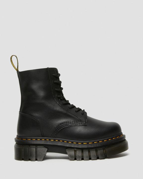 Dr. Martens Audrick Nappa Leather Platform Ankle Boots Pretas | SN-DM84259