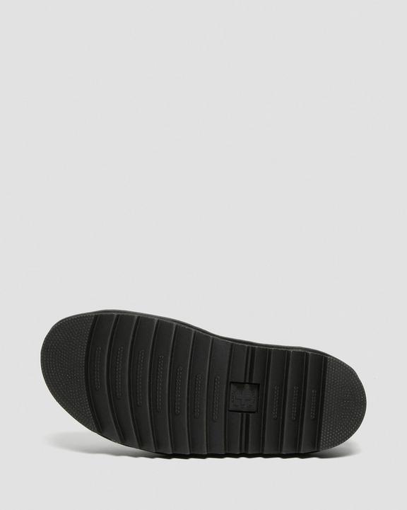 Dr. Martens Blaire Brando Leather Strap Sandals Pretas | SN-DM84636