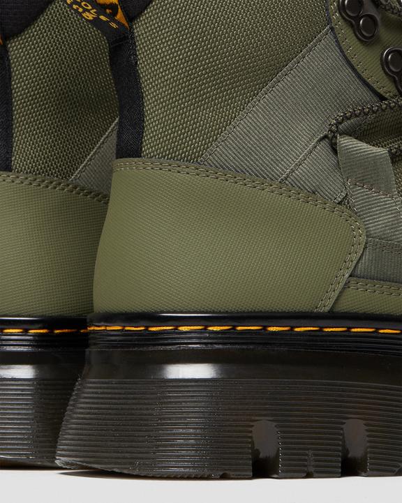 Dr. Martens Boury Leather Casual Boots Caqui Verdes | SN-DM84127