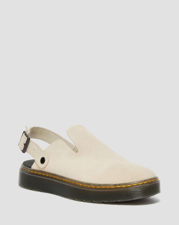 Dr. Martens Carlson Suede Casual Slingback Mules Marrom | SN-DM84607