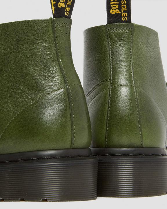 Dr. Martens Church Buckingham Leather Monkey Boots Verdes | SN-DM84265