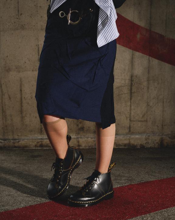 Dr. Martens Church Vintage Monkey Boots Pretas | SN-DM84879