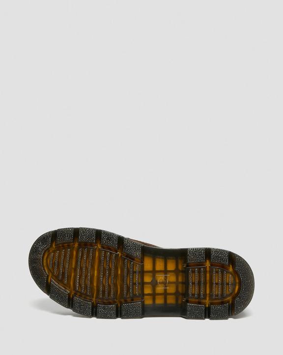 Dr. Martens Combs Crazy Horse Leather Casual Boots Marrom | SN-DM84410
