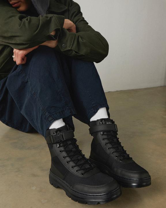 Dr. Martens Combs Tech Poly Casual Boots Pretas | SN-DM84894