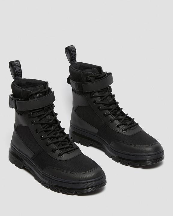Dr. Martens Combs Tech Poly Casual Boots Pretas | SN-DM84894