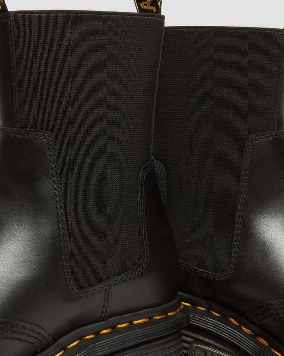 Dr. Martens Corran Chelsea Atlas Leather Heeled Boots Pretas | SN-DM84376