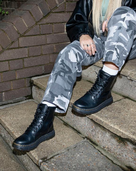 Dr. Martens Crewson Classic Leather Everyday Boots Pretas | SN-DM84406