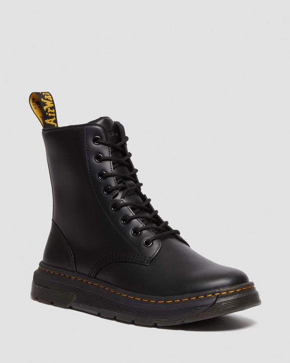 Dr. Martens Crewson Classic Leather Everyday Boots Pretas | SN-DM84865