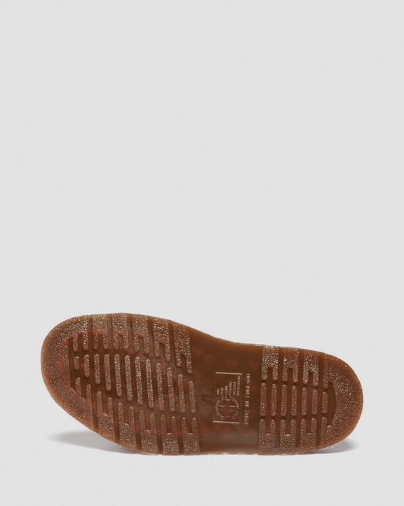 Dr. Martens Dayne Made in England Leather & Suede Applique Slides Laranja | SN-DM85103