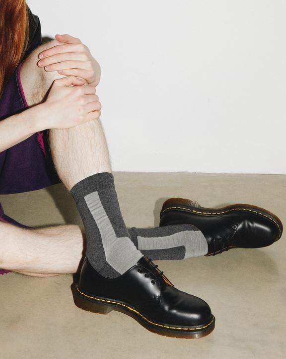 Dr. Martens Double Doc Cotton Blend Socks Cinzentas | SN-DM85232