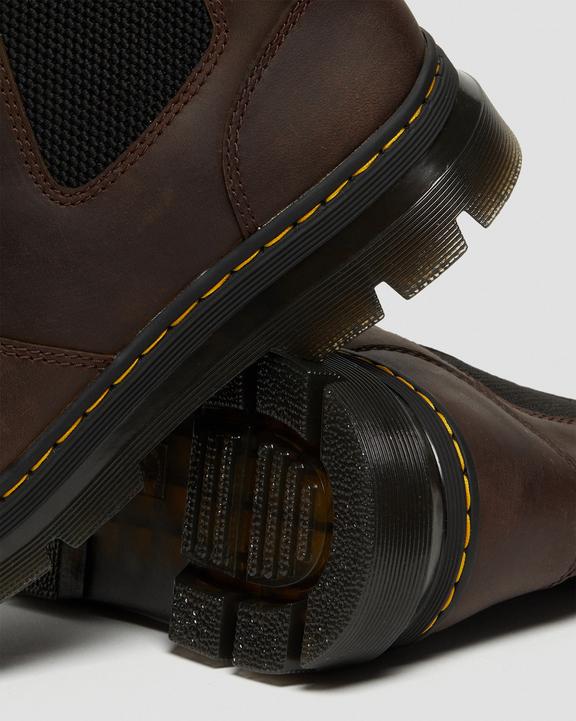 Dr. Martens Embury Crazy Horse Leather Casual Boots Marrom | SN-DM84342