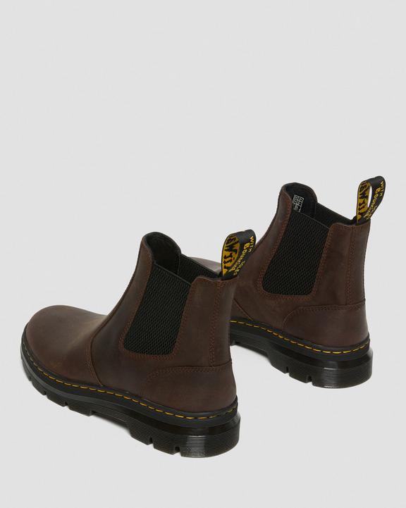 Dr. Martens Embury Crazy Horse Leather Casual Boots Marrom | SN-DM84852